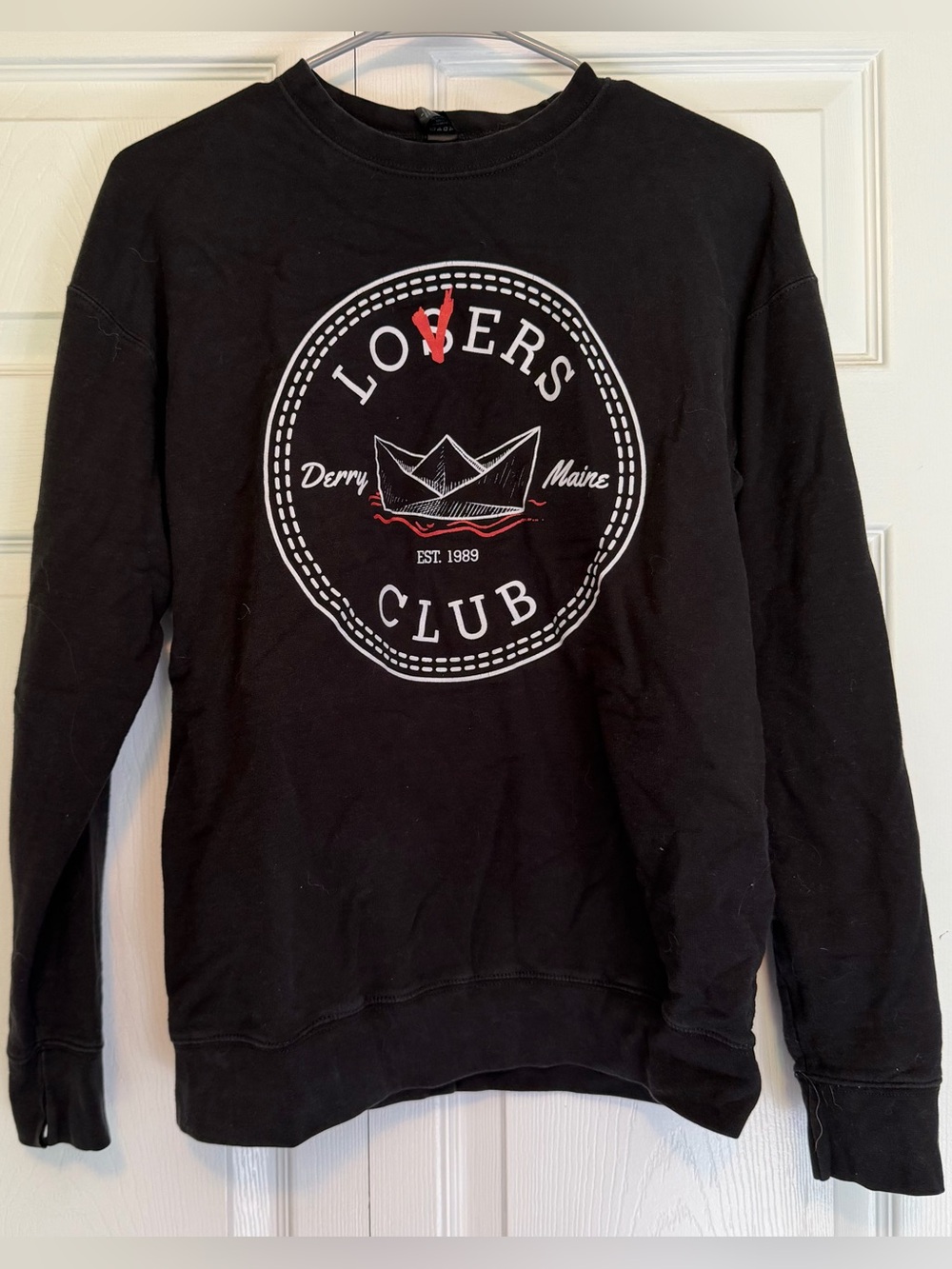 IT Black 'Loser’s Club' Graphic Sweater